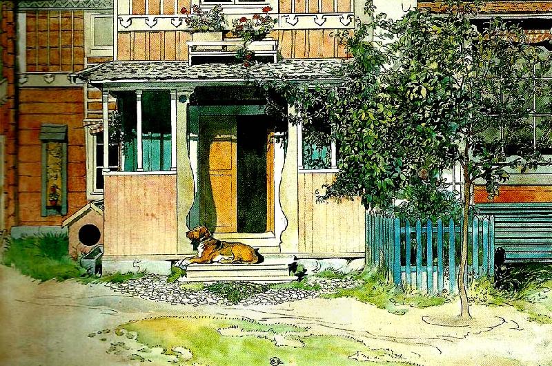 Carl Larsson verandan China oil painting art